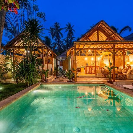 Villa Burung Gili Air Authentic 3-Bedroom Bamboo Villa With Private Pool المظهر الخارجي الصورة