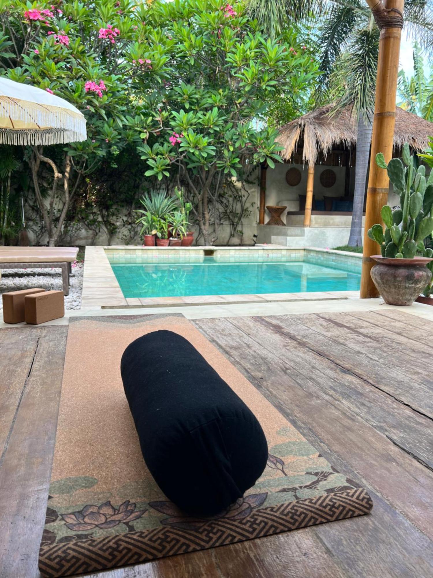 Villa Burung Gili Air Authentic 3-Bedroom Bamboo Villa With Private Pool المظهر الخارجي الصورة