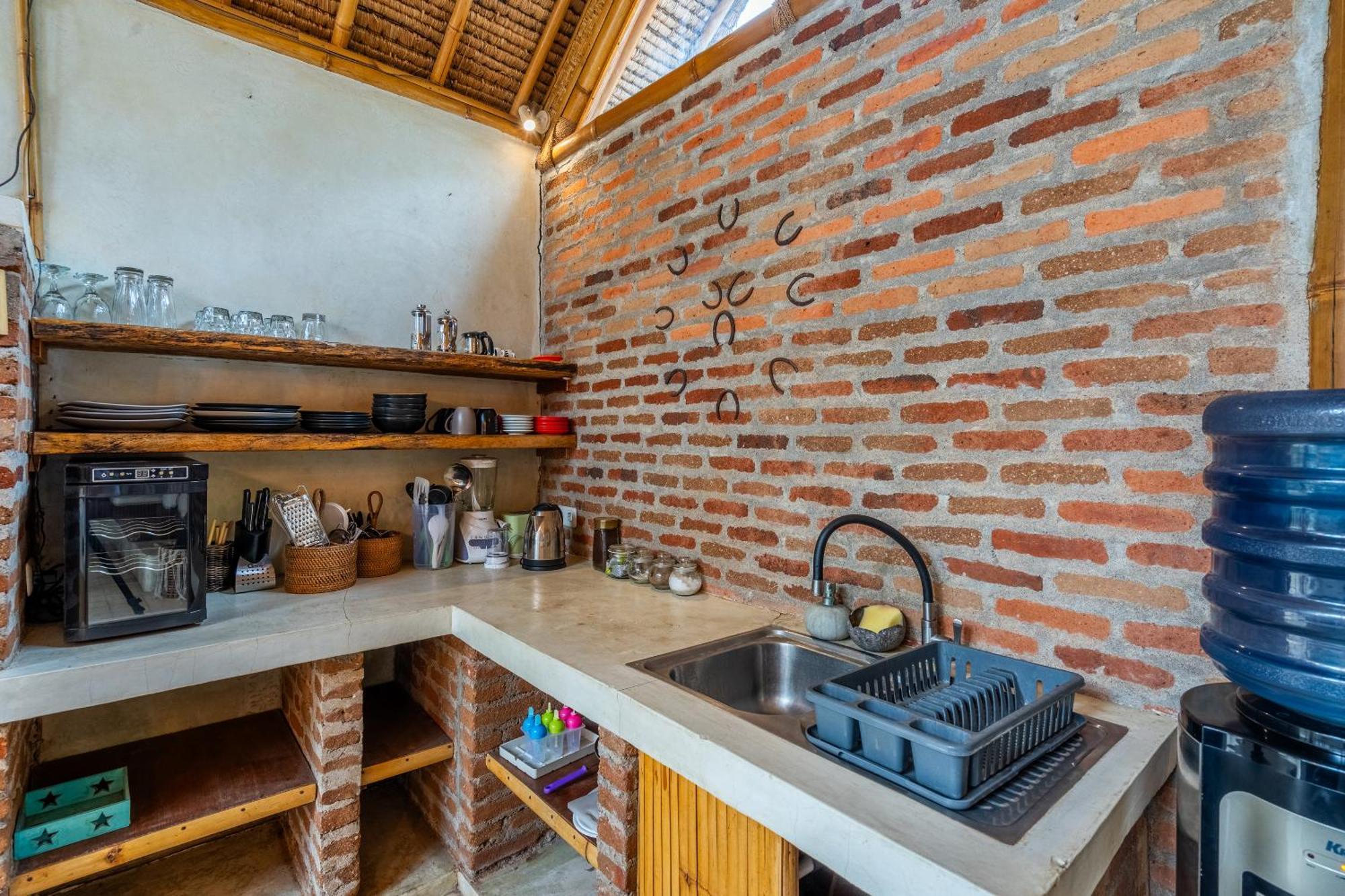 Villa Burung Gili Air Authentic 3-Bedroom Bamboo Villa With Private Pool المظهر الخارجي الصورة